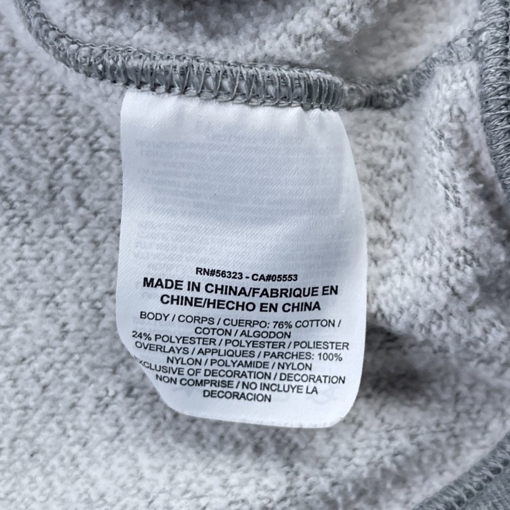 Nike Hoodie in Gray with Black Accents and Orange Logo - Picture 7 of 13